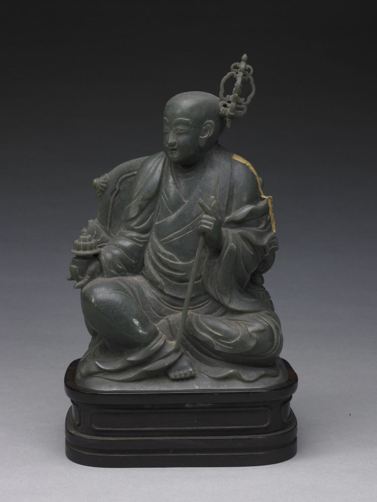 碧玉十八罗汉-呐阿噶塞纳尊者之正面